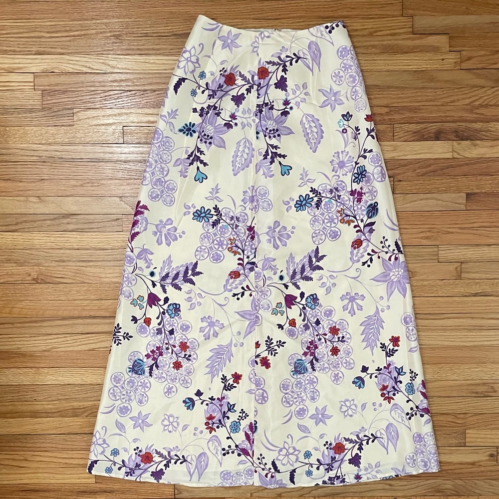 ANN TAYLOR Floral Maxi Skirt